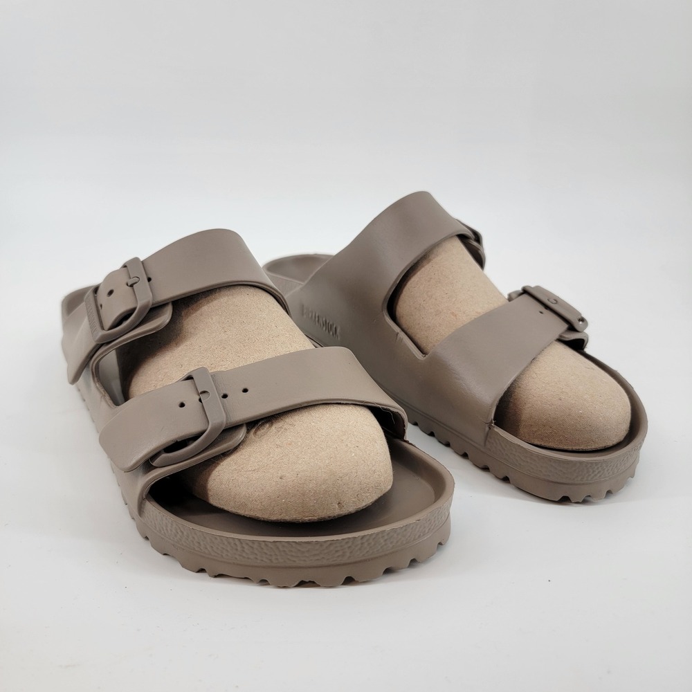 Birkenstock Arizona EVA Sandals Mens 42 L11 M9 Khaki Taupe Waterproof Slides